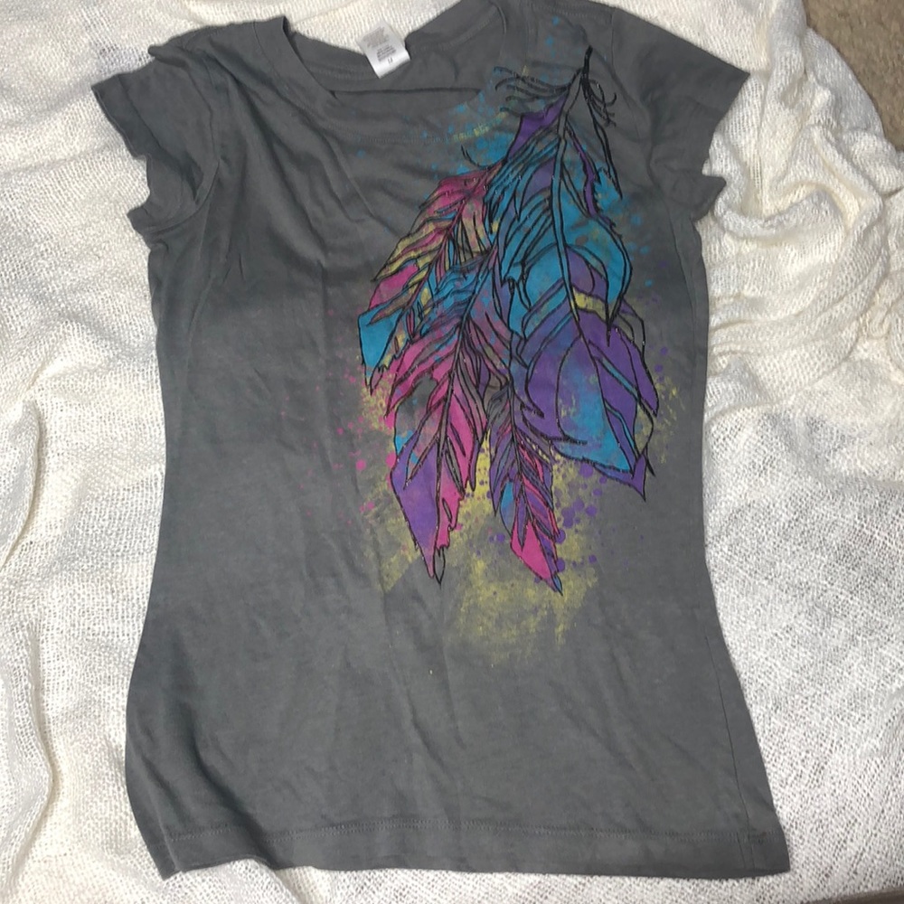 Gray shirt